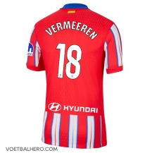 Atletico Madrid Arthur Vermeeren #18 Thuis tenue 2024-25 Korte Mouwen