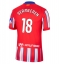 Atletico Madrid Arthur Vermeeren #18 Thuis tenue 2024-25 Korte Mouwen