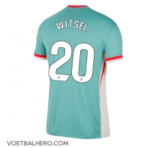 Atletico Madrid Axel Witsel #20 Uit tenue 2024-25 Korte Mouwen