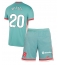 Atletico Madrid Axel Witsel #20 Uit tenue Kids 2024-25 Korte Mouwen (+ broek)