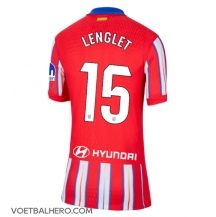 Atletico Madrid Clement Lenglet #15 Thuis tenue Dames 2024-25 Korte Mouwen