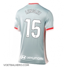 Atletico Madrid Clement Lenglet #15 Uit tenue Dames 2024-25 Korte Mouwen