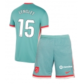 Atletico Madrid Clement Lenglet #15 Uit tenue Kids 2024-25 Korte Mouwen (+ broek)