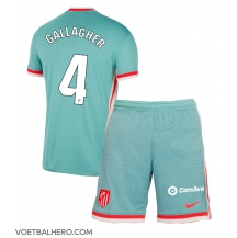 Atletico Madrid Conor Gallagher #4 Uit tenue Kids 2024-25 Korte Mouwen (+ broek)