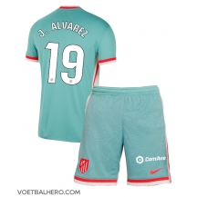 Atletico Madrid Julian Alvarez #19 Uit tenue Kids 2024-25 Korte Mouwen (+ broek)