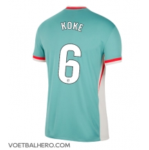 Atletico Madrid Koke #6 Uit tenue 2024-25 Korte Mouwen