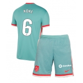 Atletico Madrid Koke #6 Uit tenue Kids 2024-25 Korte Mouwen (+ broek)