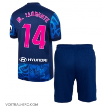 Atletico Madrid Marcos Llorente #14 Derde tenue Kids 2024-25 Korte Mouwen (+ broek)