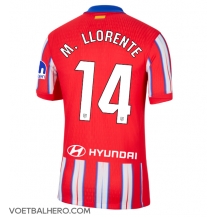 Atletico Madrid Marcos Llorente #14 Thuis tenue 2024-25 Korte Mouwen