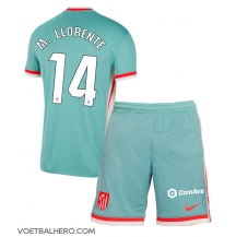 Atletico Madrid Marcos Llorente #14 Uit tenue Kids 2024-25 Korte Mouwen (+ broek)