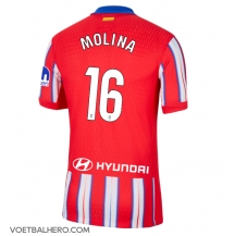 Atletico Madrid Nahuel Molina #16 Thuis tenue 2024-25 Korte Mouwen