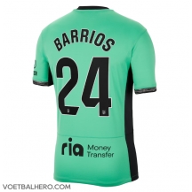 Atletico Madrid Pablo Barrios #24 Derde tenue 2023-24 Korte Mouwen