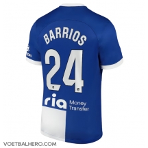 Atletico Madrid Pablo Barrios #24 Uit tenue 2023-24 Korte Mouwen