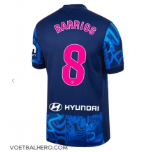 Atletico Madrid Pablo Barrios #8 Derde tenue 2024-25 Korte Mouwen