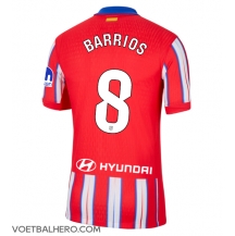 Atletico Madrid Pablo Barrios #8 Thuis tenue 2024-25 Korte Mouwen