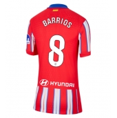 Atletico Madrid Pablo Barrios #8 Thuis tenue Dames 2024-25 Korte Mouwen