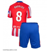 Atletico Madrid Pablo Barrios #8 Thuis tenue Kids 2024-25 Korte Mouwen (+ broek)