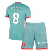 Atletico Madrid Pablo Barrios #8 Uit tenue Kids 2024-25 Korte Mouwen (+ broek)