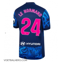 Atletico Madrid Robin Le Normand #24 Derde tenue 2024-25 Korte Mouwen