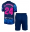 Atletico Madrid Robin Le Normand #24 Derde tenue Kids 2024-25 Korte Mouwen (+ broek)