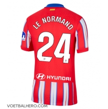 Atletico Madrid Robin Le Normand #24 Thuis tenue 2024-25 Korte Mouwen