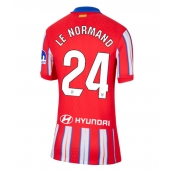 Atletico Madrid Robin Le Normand #24 Thuis tenue Dames 2024-25 Korte Mouwen