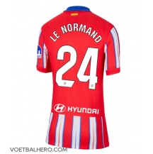 Atletico Madrid Robin Le Normand #24 Thuis tenue Dames 2024-25 Korte Mouwen