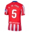 Atletico Madrid Rodrigo De Paul #5 Thuis tenue 2024-25 Korte Mouwen