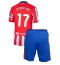 Atletico Madrid Rodrigo Riquelme #17 Thuis tenue Kids 2024-25 Korte Mouwen (+ broek)