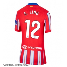 Atletico Madrid Samuel Lino #12 Thuis tenue Dames 2024-25 Korte Mouwen