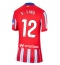 Atletico Madrid Samuel Lino #12 Thuis tenue Dames 2024-25 Korte Mouwen