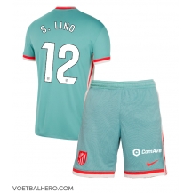 Atletico Madrid Samuel Lino #12 Uit tenue Kids 2024-25 Korte Mouwen (+ broek)