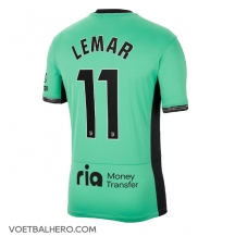 Atletico Madrid Thomas Lemar #11 Derde tenue 2023-24 Korte Mouwen