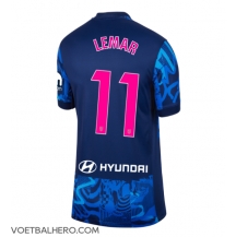 Atletico Madrid Thomas Lemar #11 Derde tenue Dames 2024-25 Korte Mouwen