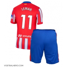 Atletico Madrid Thomas Lemar #11 Thuis tenue Kids 2024-25 Korte Mouwen (+ broek)