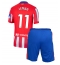 Atletico Madrid Thomas Lemar #11 Thuis tenue Kids 2024-25 Korte Mouwen (+ broek)