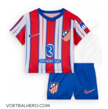 Atletico Madrid Thuis tenue Kids 2024-25 Korte Mouwen (+ broek)