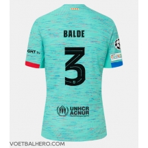 Barcelona Alejandro Balde #3 Derde tenue 2023-24 Korte Mouwen