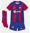 Barcelona Alejandro Balde #3 Thuis tenue Kids 2023-24 Korte Mouwen (+ broek)