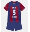 Barcelona Alejandro Balde #3 Thuis tenue Kids 2023-24 Korte Mouwen (+ broek)