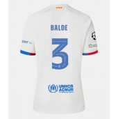 Barcelona Alejandro Balde #3 Uit tenue 2023-24 Korte Mouwen