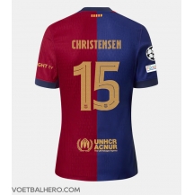 Barcelona Andreas Christensen #15 Thuis tenue 2024-25 Korte Mouwen