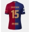 Barcelona Andreas Christensen #15 Thuis tenue 2024-25 Korte Mouwen