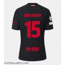 Barcelona Andreas Christensen #15 Uit tenue 2024-25 Korte Mouwen