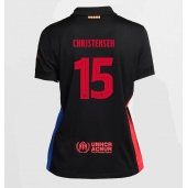 Barcelona Andreas Christensen #15 Uit tenue Dames 2024-25 Korte Mouwen