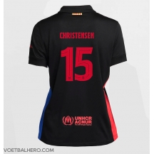 Barcelona Andreas Christensen #15 Uit tenue Dames 2024-25 Korte Mouwen