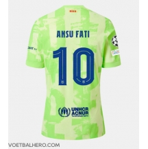 Barcelona Ansu Fati #10 Derde tenue 2024-25 Korte Mouwen