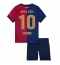 Barcelona Ansu Fati #10 Thuis tenue Kids 2024-25 Korte Mouwen (+ broek)