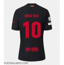 Barcelona Ansu Fati #10 Uit tenue 2024-25 Korte Mouwen