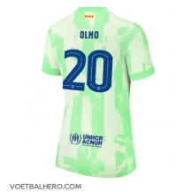 Barcelona Dani Olmo #20 Derde tenue Dames 2024-25 Korte Mouwen